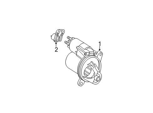 2004 Ford Explorer Starter, Electrical Diagram 2 - Thumbnail