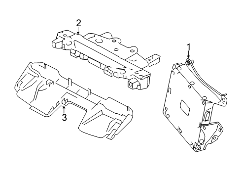 2015 Lexus LS460 Electrical Components Camera, Object Recognition Diagram for 8646750020