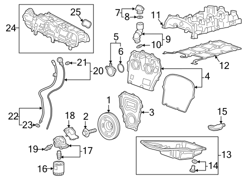 Intake Manifold Drain Plug Diagram for 11602884