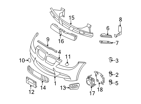 2011 BMW M3 Cruise Control System Actuator Diagram for 13627838085