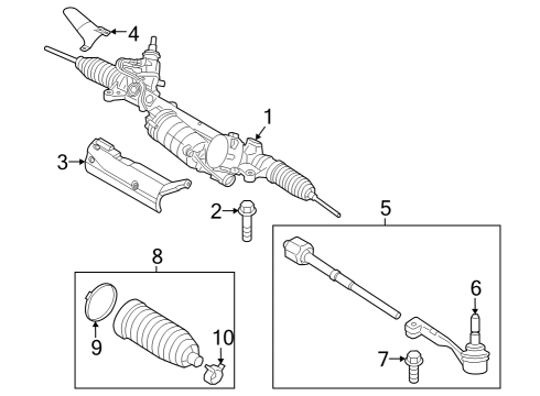 Steering Gear & Linkage MULTI-PURPOSE BOLT ASA Diagram for 07146887201