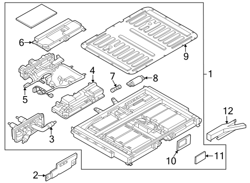 Battery Junction Block Diagram for L1MZ10C666C