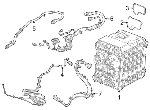 Electrical Components CABLE-BATTERY CHARGER Diagram for 5185049AD