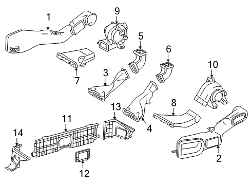 2017 Toyota RAV4 Battery Outer Cover Diagram for 5846648010C0
