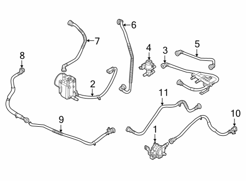 Cooling System - Traction Motor Component WATER PUMP ASSY-ELECTRIC Diagram for 375V5GI000