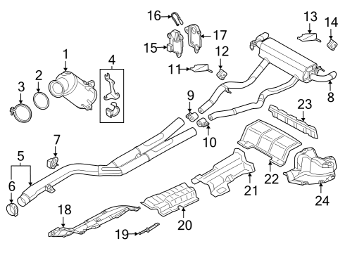 Turbocharger HOSE, RADIATOR Diagram for 17128654854