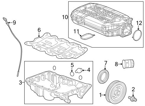 Engine Parts Gasket, Throttle Body (FRg-Nok) Diagram for 17102RLVA01