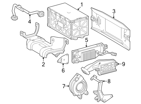 Battery HOSE SUB-ASSY, SUB-B Diagram for 2890D77010