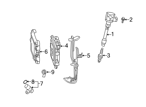 2021 Honda Clarity Powertrain Control Bracket Comp, Ecu Diagram for 378215WJA00