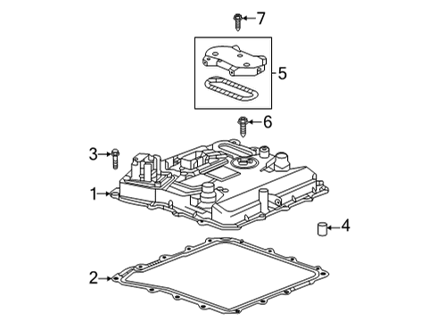 Electrical Components Filter Bolt Diagram for 11547182