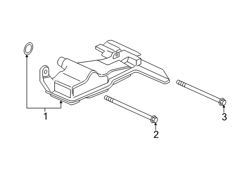 2013 Honda Odyssey Automatic Transmission Bolt, Flange (6X95) Diagram for 958010609508