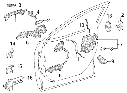1984 Ford E-150 Econoline Rear Door REGULATOR SUB-ASSY Diagram for 6980478010