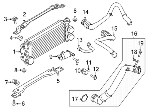 2022 Ford F-150 Powertrain Control HOSE Diagram for ML3Z9J478A