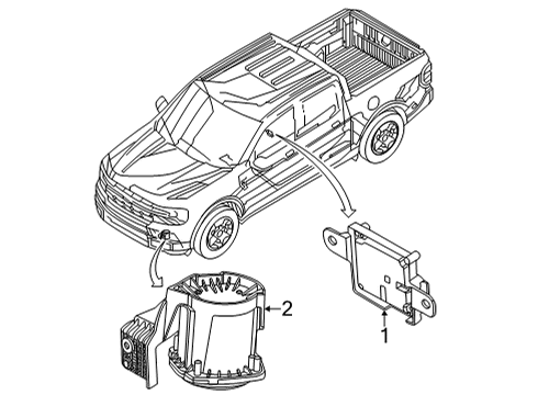 Electrical Components MODULE Diagram for NZ6Z14G490A