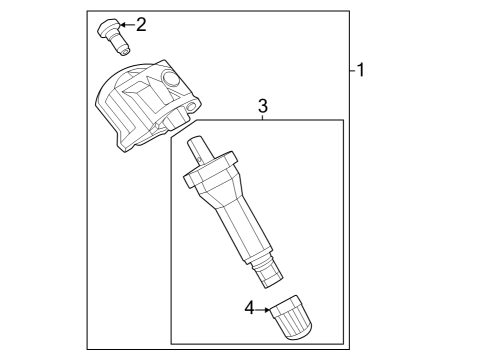 Tire Pressure Monitoring Cap-Valve Diagram for 52944L1100