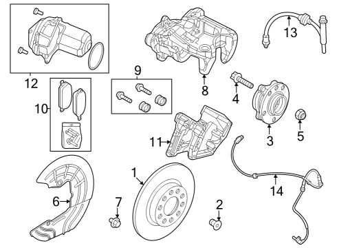 Anti-Lock Brakes ANTI-LOCK BRAKES Diagram for 68607195AA