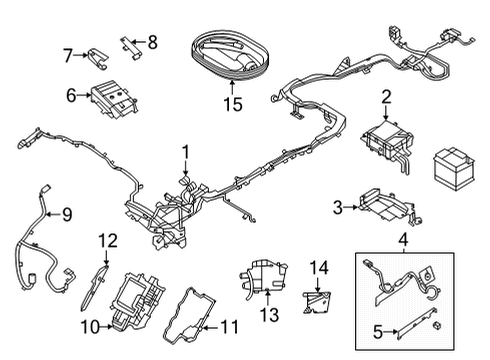 2021 Lincoln Corsair Battery BATTERY MANAGEMENT SYSTEM Diagram for JX6Z10C679D