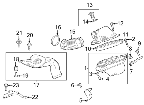 2022 Acura MDX Powertrain Control ELECTRONIC CONTROL U Diagram for 3782061AA44