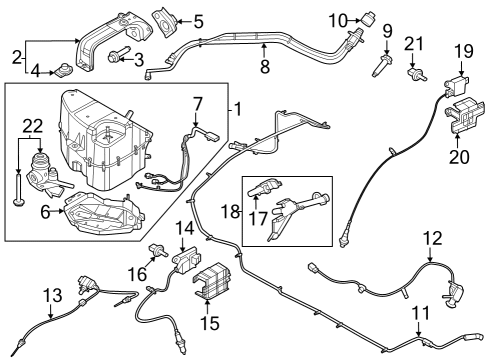 Emission Components CLAMP Diagram for LK4Z5J277B