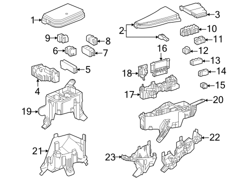 Fuse & Relay Fuse, Mini Diagram for 9008082050