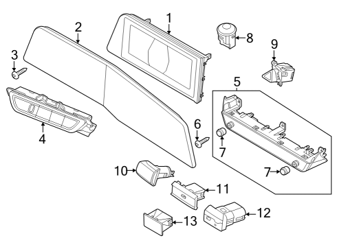Cluster & Switches, Instrument Panel SENSOR-PHOTO Diagram for 972A1S8000WK