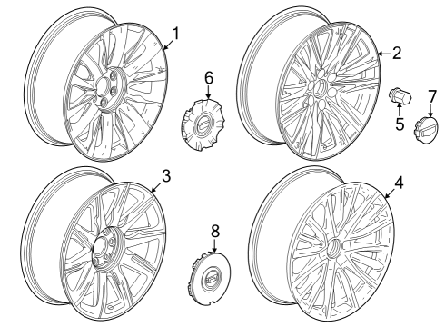 Wheels Wheel, Alloy Diagram for 23376238