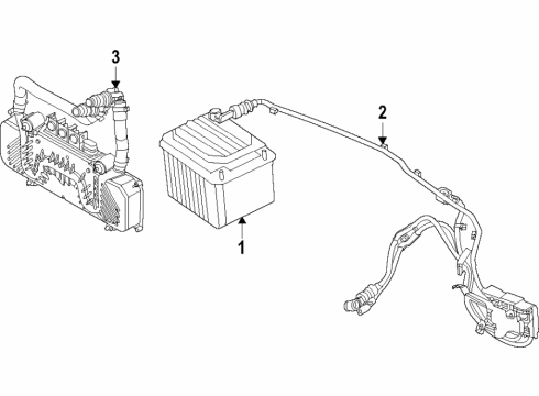 2021 BMW M440i xDrive Battery RP ALTERNATOR Diagram for 12318490540