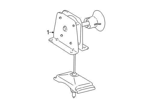 2001 Toyota Tundra Spare Tire Carrier Diagram