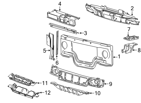 2001 Ford E-350 Econoline Club Wagon Battery Positive Cable Diagram for XC2Z14300DA
