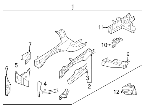 Structural Components & Rails Bolt-FLG, Hex Pp Type 2 9T M14 Diagram for 081B74301A