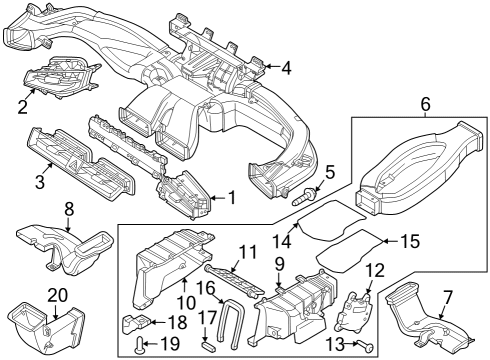 Ducts Screw-Tapping Diagram for 971772D200