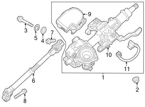 Steering Column Assembly Cable Assembly-Sensor Diagram for 56397AA000