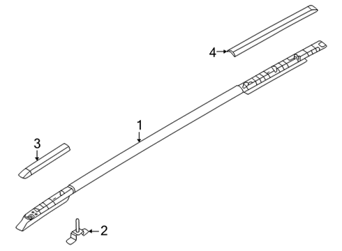 Luggage Carrier Tapping Screw-FLANGE Head Diagram for 1249304109B