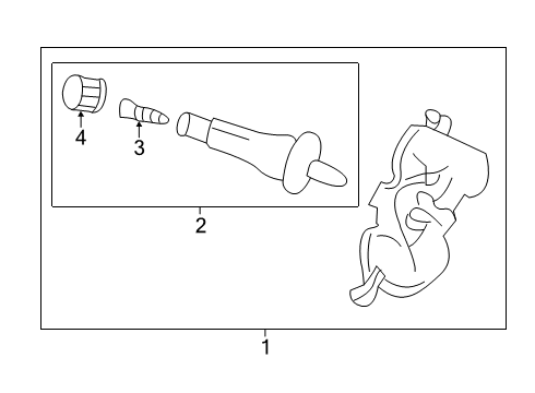 2019 Nissan Sentra Tire Pressure Monitoring Tpms Tire Pressure Monitoring Sensor Diagram for 407704CB0A