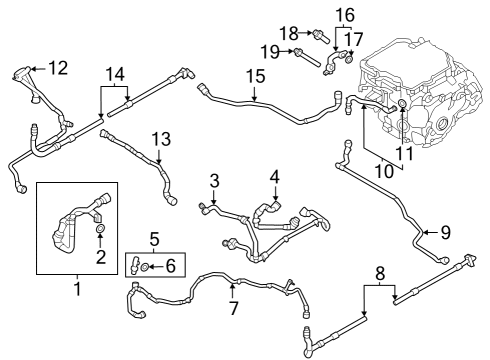 Hoses, Lines & Pipes Hexalobular Socket Screw Diagram for 07119908574