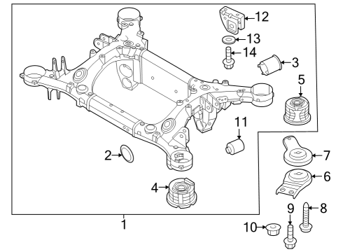 Suspension Mounting - Rear Washer-Plain Diagram for 51788J9000