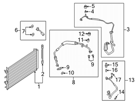 Air Conditioner TUBE ASY Diagram for NZ6Z19972A