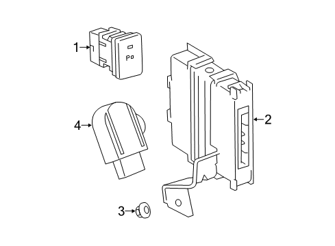 1995 Mitsubishi Expo Electrical Components Controller Diagram for 8934073010