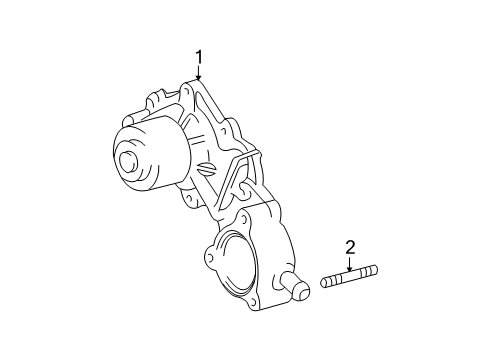 2001 Toyota Tundra Water Pump Diagram 1 - Thumbnail