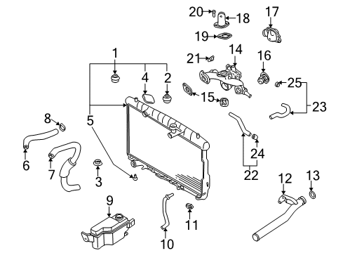 2003 Hyundai Santa Fe Powertrain Control Sensor-Crankshaft Angle Diagram for 3931038070