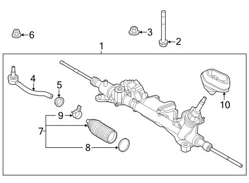 Steering Column & Wheel, Steering Gear & Linkage Nut-Lock, Front Wheel Bearing Diagram for 402626RA0A