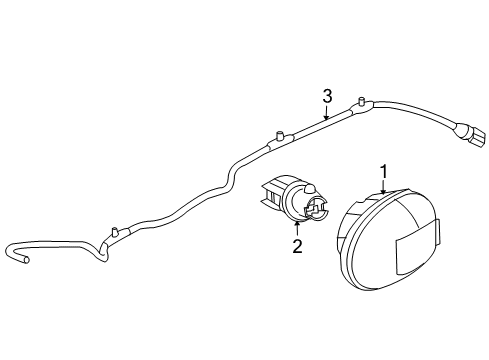 2005 Jeep Liberty Side Repeater Lamps Lamp-Side REPEATER Diagram for 5288895AC