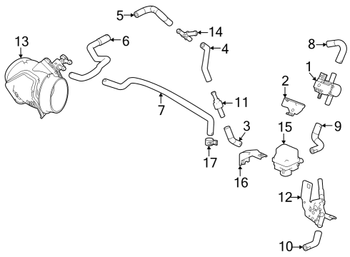 Emission Components Valve, Check Diagram for 361455MSH01