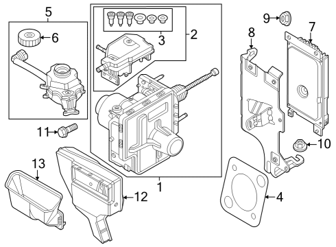 Hydraulic System CONTAINER PLUG Diagram for 34516891141