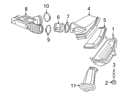 2009 Pontiac G8 Filters Cover Asm-Air Cleaner Housing Diagram for 92201650