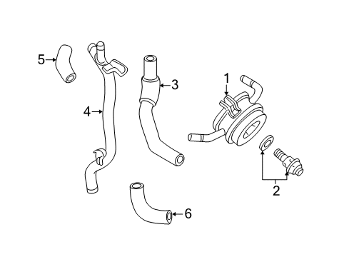 2001 Toyota Tundra Oil Cooler Diagram 2 - Thumbnail