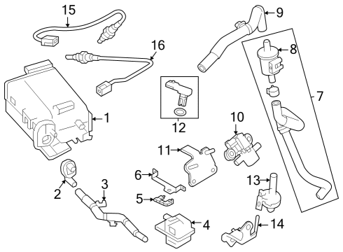 Powertrain Control Valve Assembly - Control Diagram for 149301MG0D