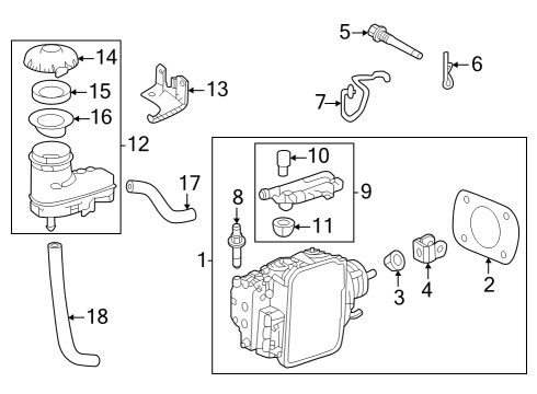 Hydraulic System RESERVOIR ASSY., OIL Diagram for 46660TVAA02