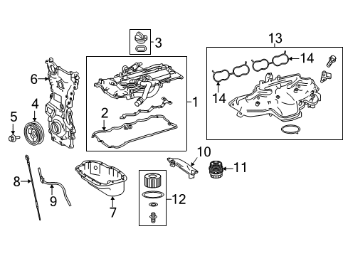 2019 Lexus IS300 Filters Gage Sub-Assy, Oil Level Diagram for 1530136041