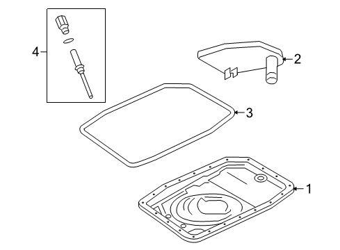 2008 Ford Explorer Sport Trac Automatic Transmission Plug Diagram for 9L2Z7A010A